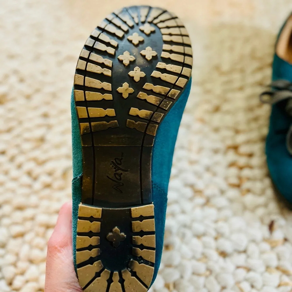 Maya blue suede oxford - Picture 3 of 3